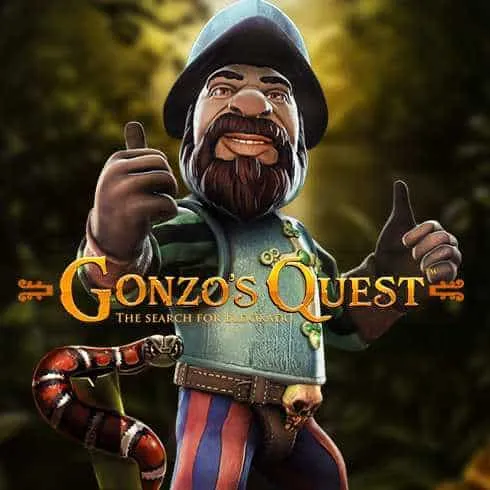 Gonzo's Quest pokie at Rolling Slots Casino