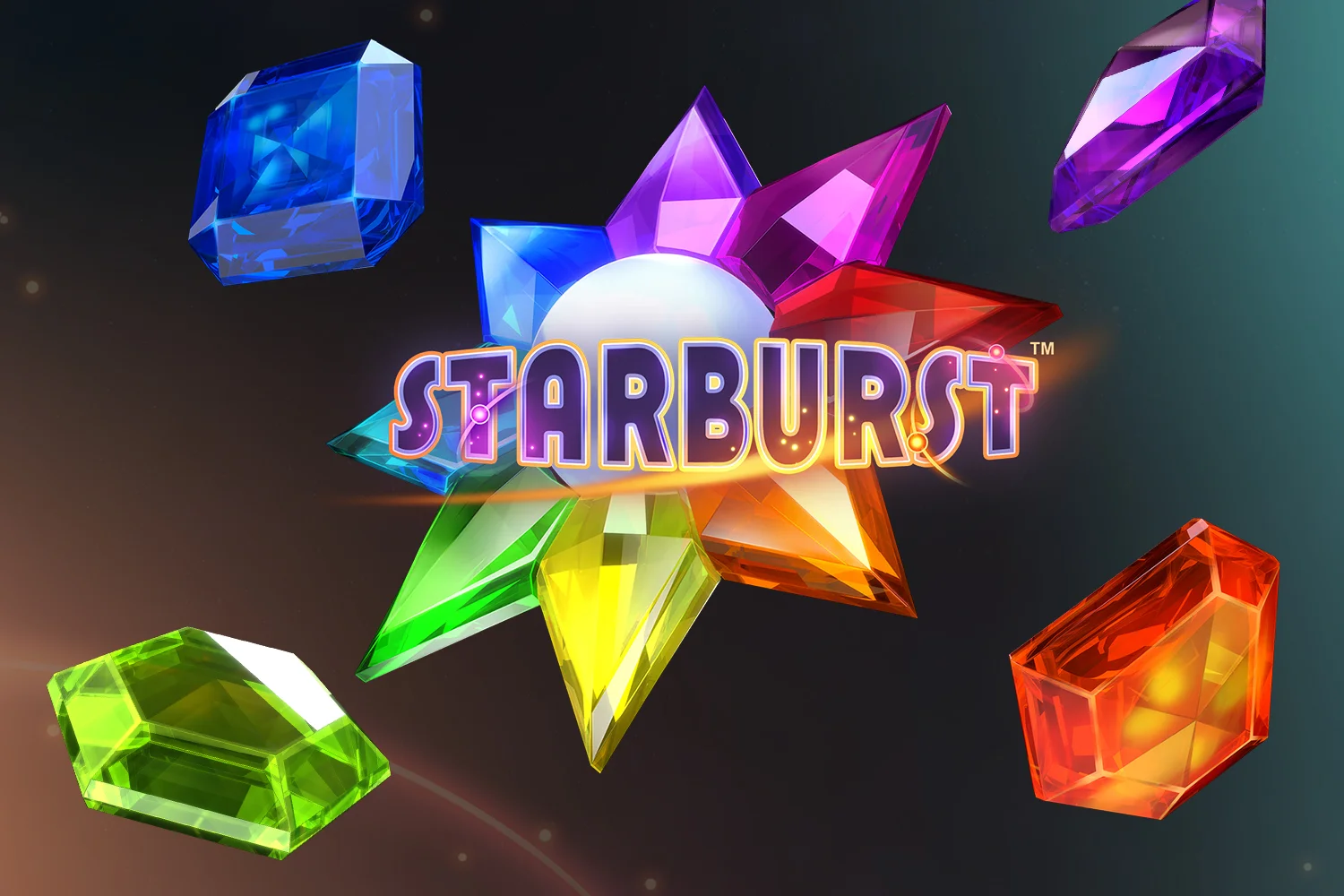 Starburst pokie at Rolling Slots Casino