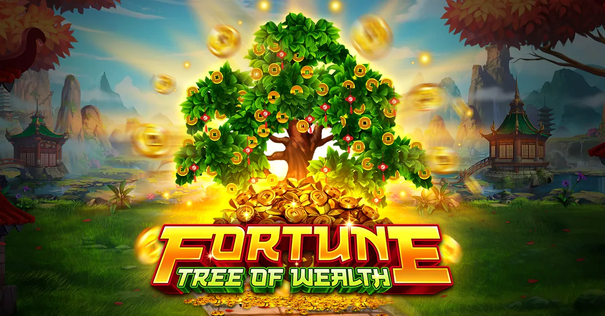 Tree of Fortune — real money pokie at Rolling Slots Casino NZ